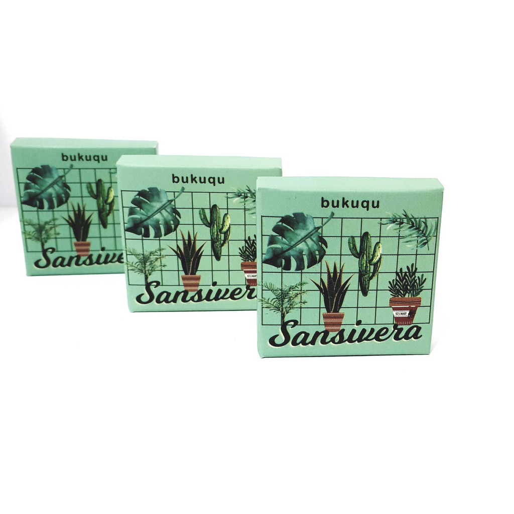

Stiker journal Sansivera untuk notebook, scrap book, bullet journal