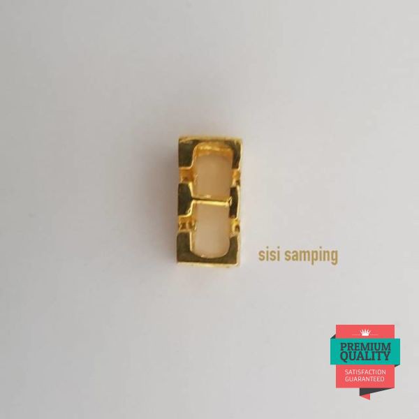 Murah Liontin Nagita Huruf E Model 2 In 1 Kadar 875 Hadiah Ultah Lhadiah Mewah Keren