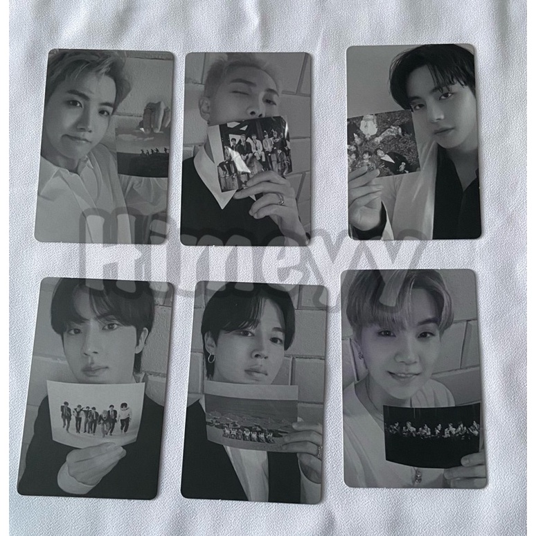 OFFICIAL PHOTOCARD BTS PROOF STANDARD Ver. V JHOPE RM JIN JIMIN SUGA