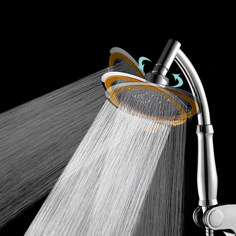 Bisa COD Kepala Shower Head High Pressure Rainfall Adjustable Water Saving 6 Inch - MROSSA 30LYH