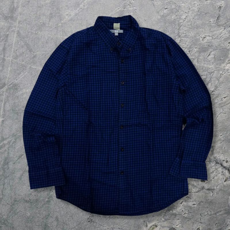 UNIQLO KEMEJA PLAID FLANNEL VETERANO