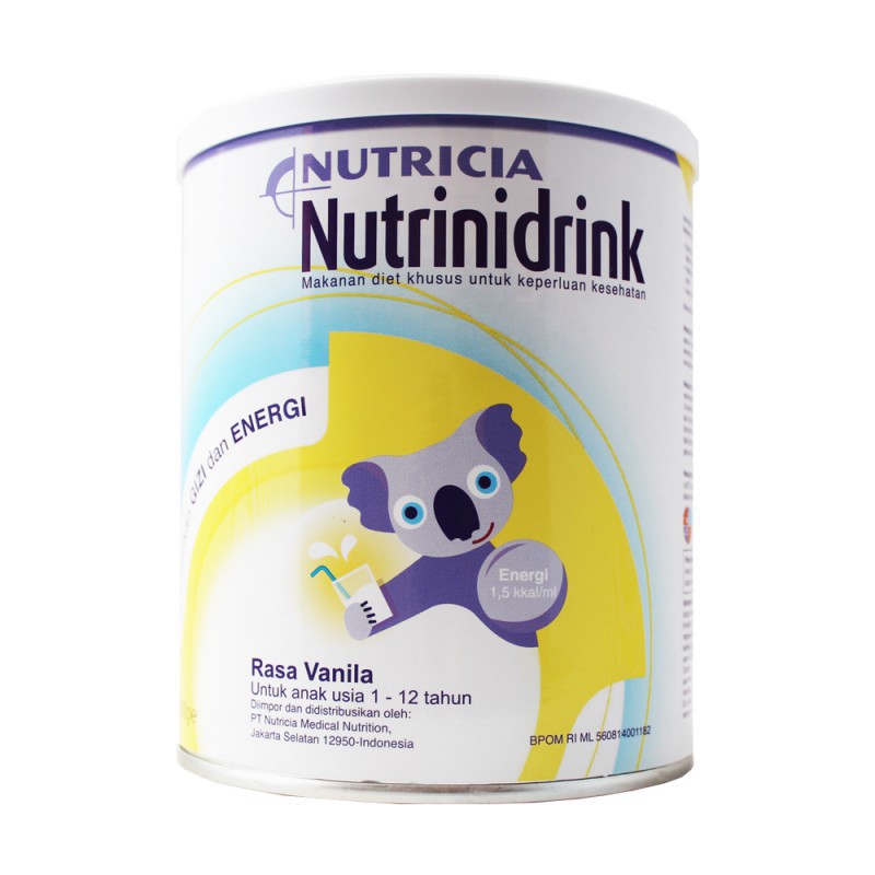 

Nutrinidrink Vanila 400Gr + Bubble Wrap / Makmur Kapas Krampung