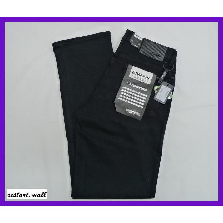 SNAEJAIRP- GROSIR CELANA JEANS PRIA PANJANG ZG BOSS BLACK (SOFT STRETCH JEANS) - 30 -ORIGINAL.