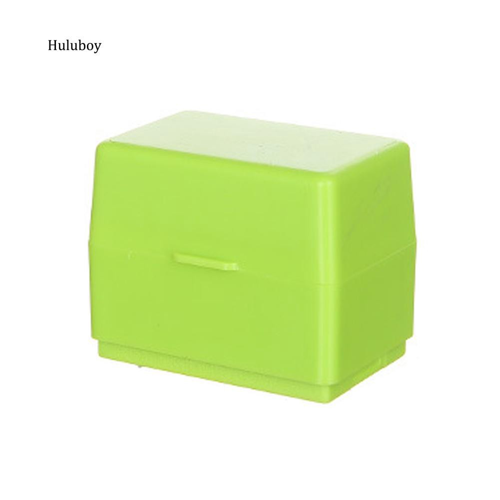 HLBY♣Messy Code ID Guard Mini Roller Stamp Self-inking Privacy Protection Stamp