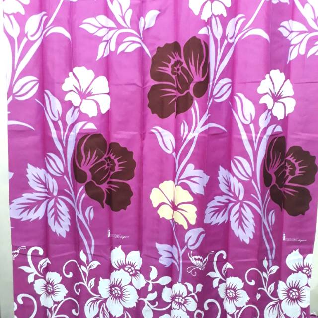  Gorden  pintu  kamar  ILLUSIONS PINK ukuran 100 x 190 cm 