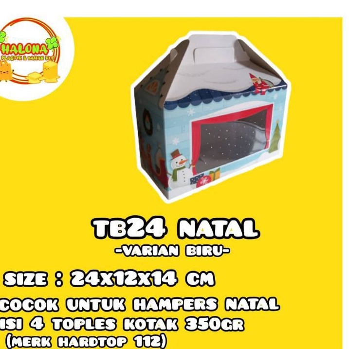 

Box Hampers Natal TB24 Biru (per pcs)