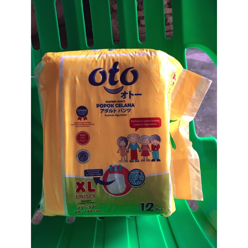 Oto Popok Celana dewasa ukuran XL