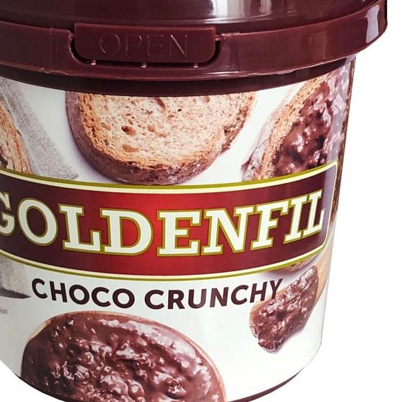 

New Product|SQ16|GOLDENFIL CHOCO CRUNCHY 1KG / SELAI COKLAT CRUNCHY