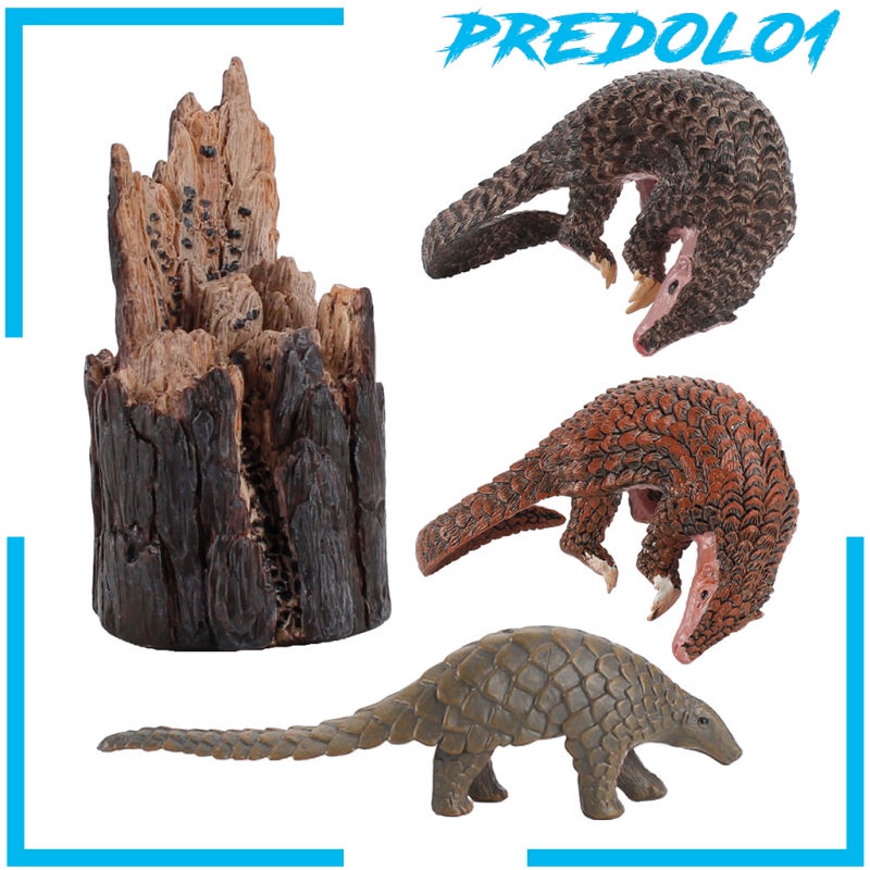 (Predolo1) Mainan Action Figure Pangolin Untuk Hadiah Anak 3 Tahun