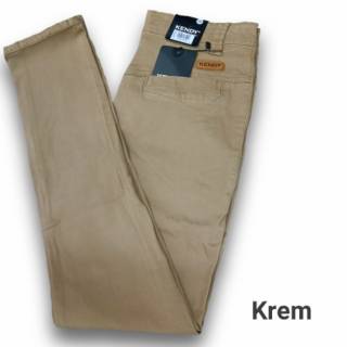  Celana  Panjang  Chino Cinos KENDY  Slim Fit Stret Karet 