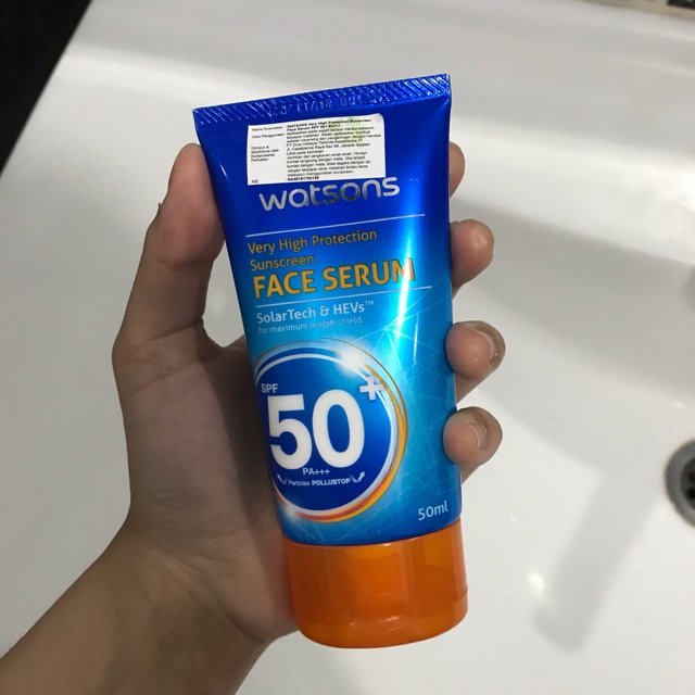 face sunscreen watsons