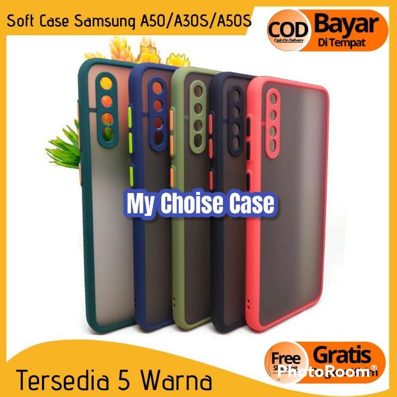 CASE Samsung A50 / A30s /A50s Silikon Skin Handphone