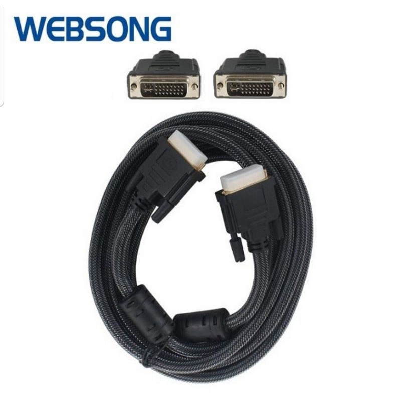 Kabel DVI24+5 Dual link M to M 3M High Quality Websong