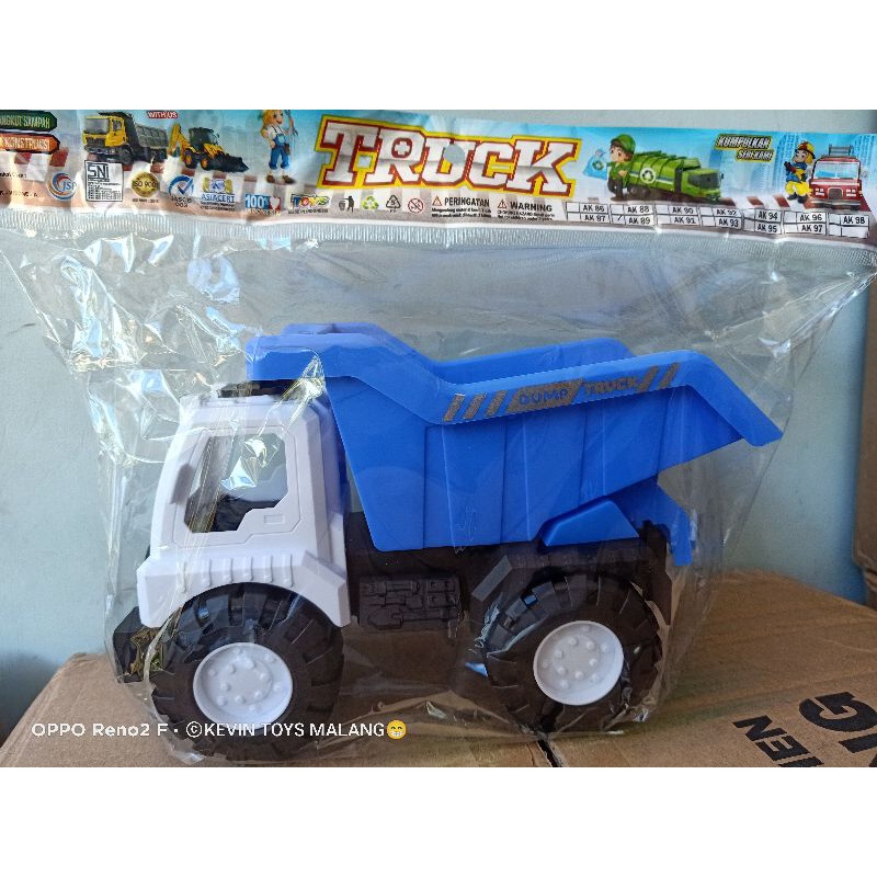 AK 89 MAINAN HEAVY DUMP TRUCK OPP / MAINAN MOBIL DUMP TRUCK SEDANG WARNA BAGUS / MAINAN ANAK TRUK PASIR WARNA BAGUS