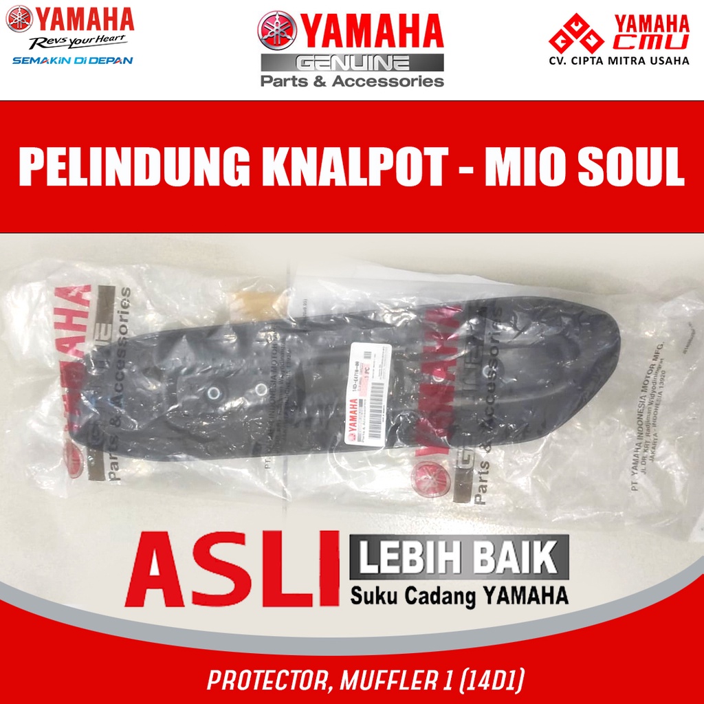 PELINDUNG KNALPOT - MIO SOUL