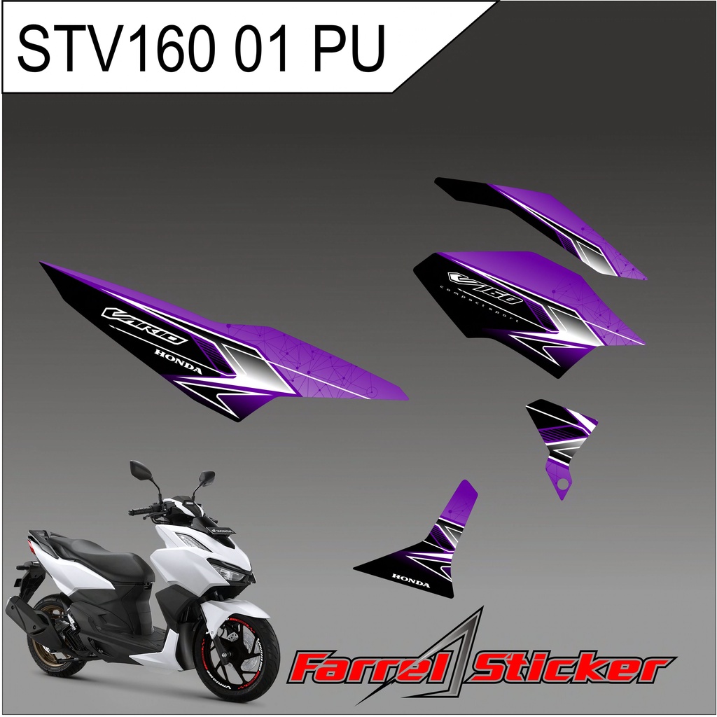 STIKER STRIPING VARIO 160 STICKER STRIPPING CLICK STV160 01