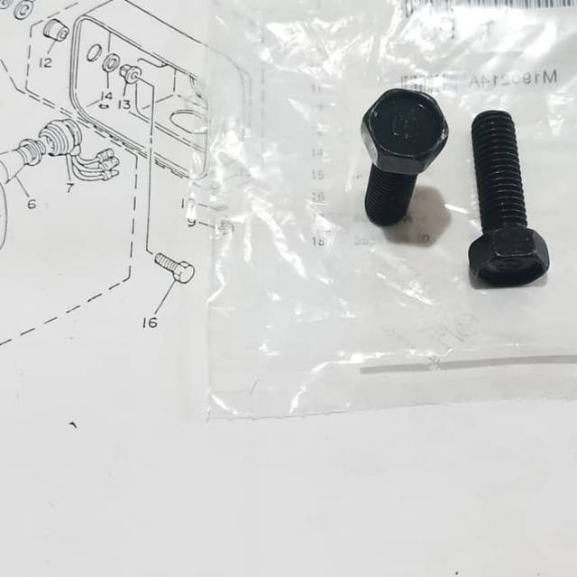 BAUT BATOK LAMPU DEPAN RX KING COBRA BAUT BATOK LAMPU RX KING ORI YMHA