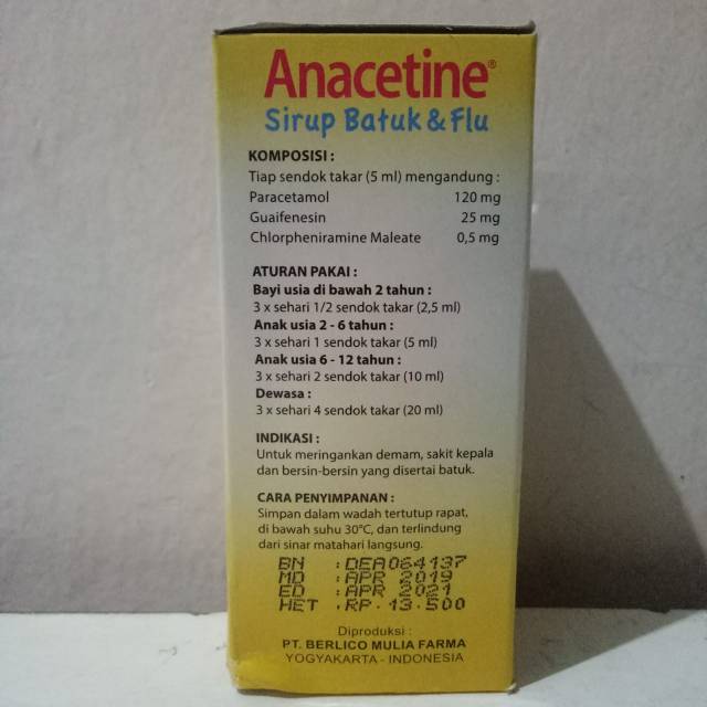 Anacetine 60ml