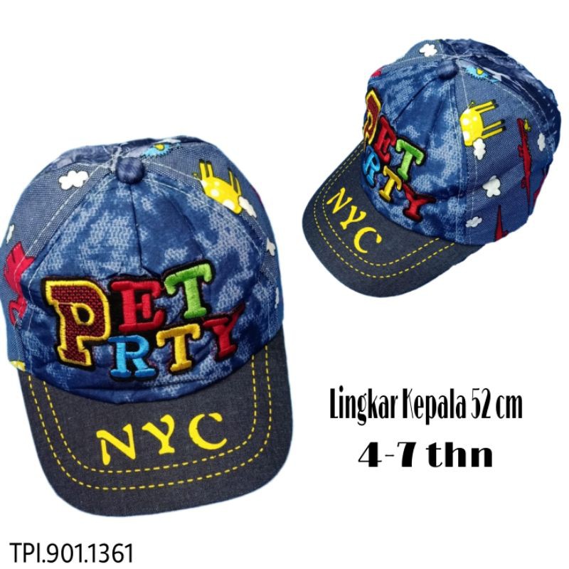 Topi anak 3-10 THN Unisex fashion anak Topi pad anak impor tebal lucu Pakaian anak