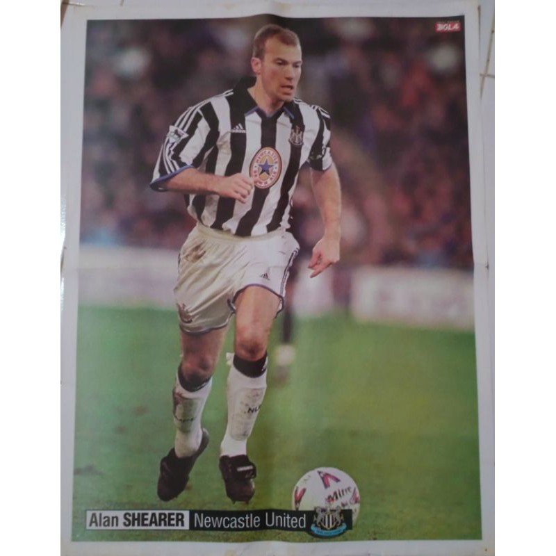 Tabloid BOLA edisi poster.. EPL 2000/2001