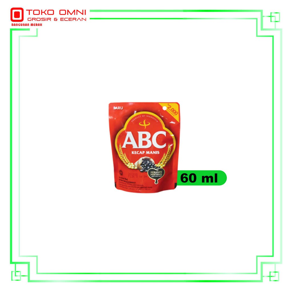 

ABC KECAP MANIS PCH 60 ML