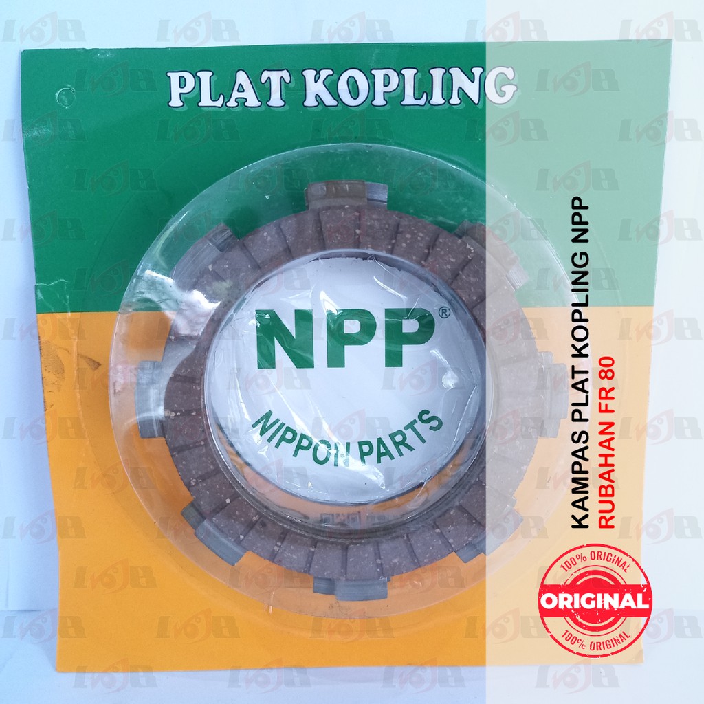 NPP Kampas Plat Kopling FR 80 Rubahan Jupiter Z F1zr Clutch 5 Lembar