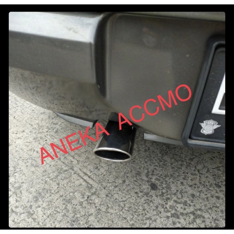 Muffler Cutter / Exaust / Buntut Knalpot / Ujung knalpot Chevrolet Spin Stainless