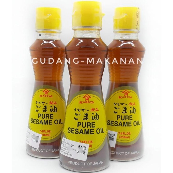 

Kadoya Goma Abura / Pure Sesame Oil / Minyak Wijen Jepang 218ml