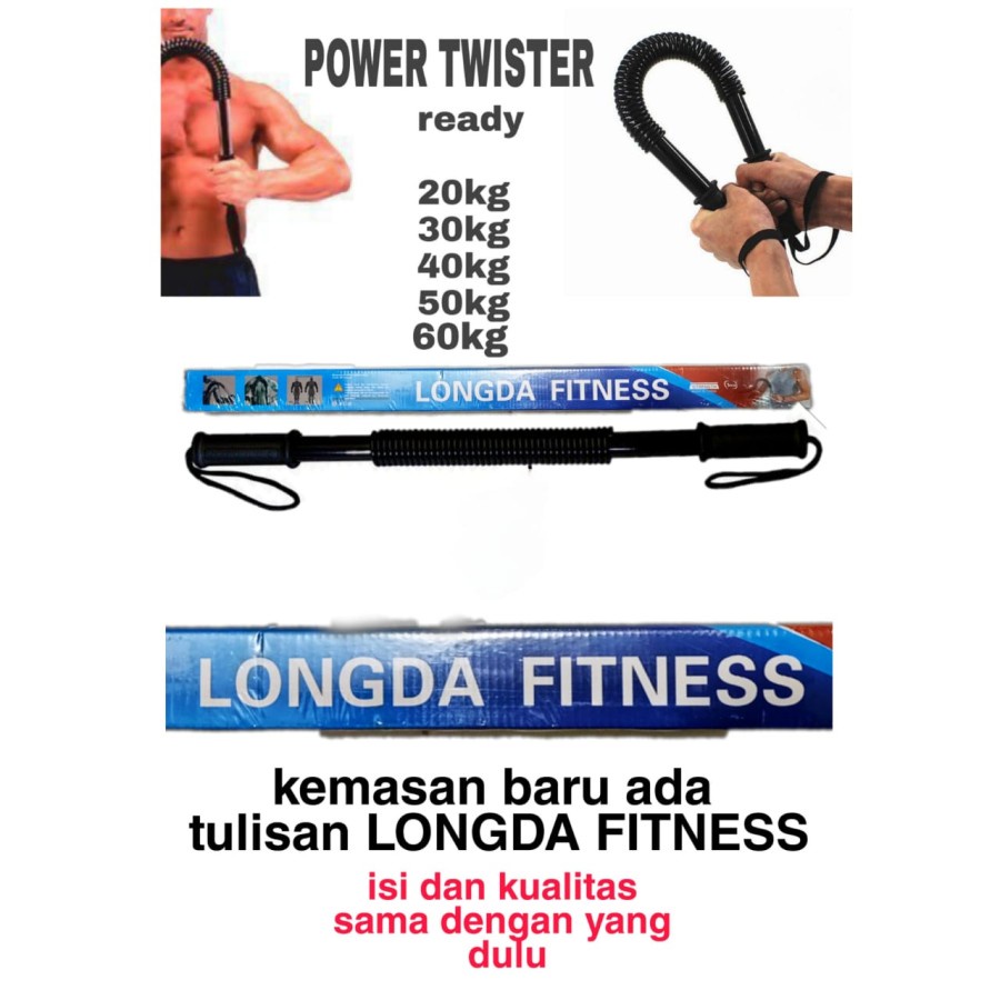 POWER TWISTER ALAT FITNESS 40KG ORIGINAL LONGDA