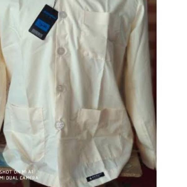 ✈ Baju Koko AMMU Collection Warna Krem ➪