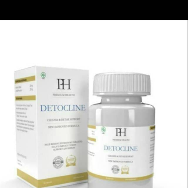 100% original Detocline cleanse obat herbal anti parasit