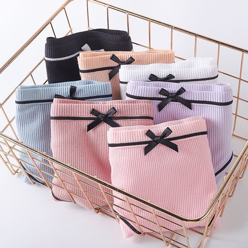 CD Celana Dalam Undies Wanita Katun Polos Pita.