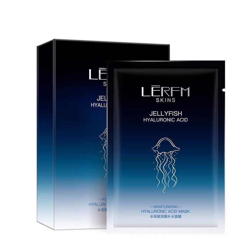 LERFM SKINS SKIN JELLYFISH HYALURONIC ACID MASK UBUR UBUR MASKER KOREA WAJAH WANITA FACIAL SHEET MAS