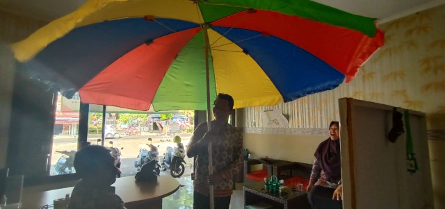 Payung Tenda / Payung Cafe / Payung Pantai Parasol 280 Cm ( 56 )