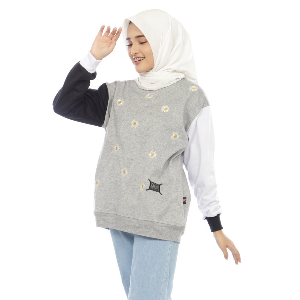 X Urband Sweater Wanita Yahnaz Crewneck 112