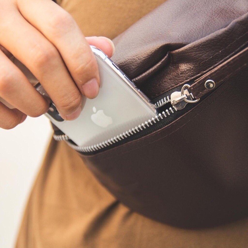 waistbag distro kulit berkualitas anti air waterproof