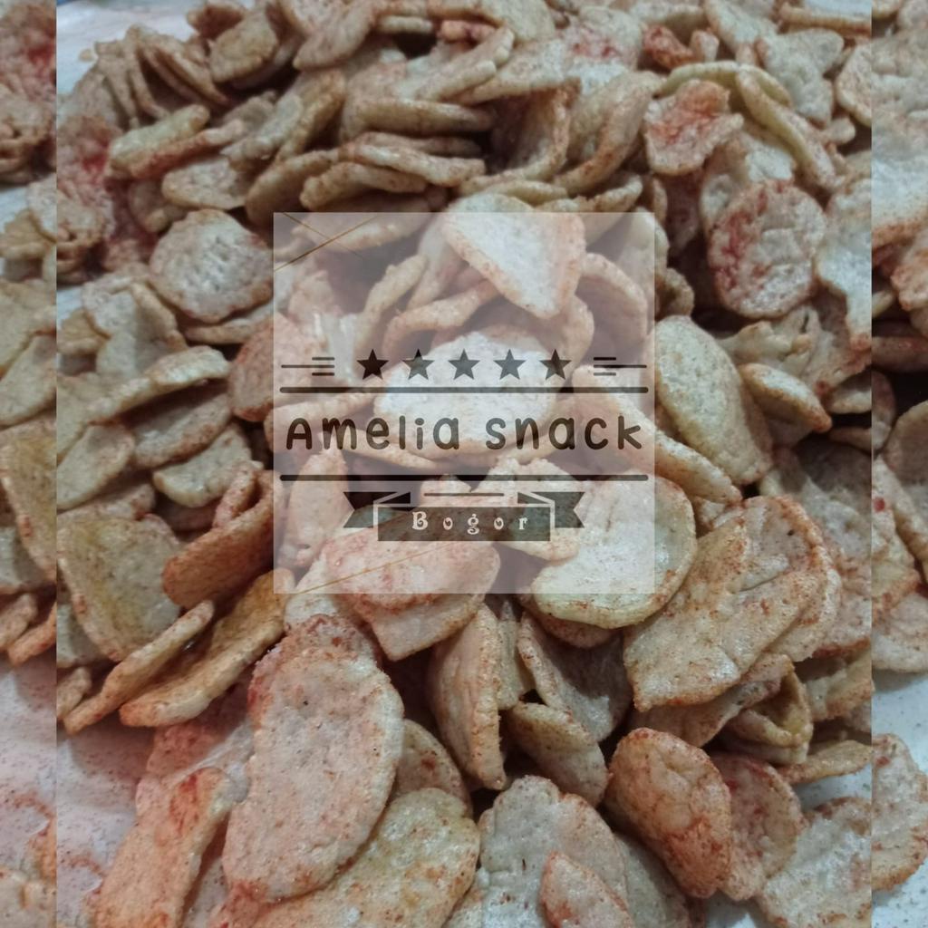 

Kerupuk Jengkol Pedas Amelia Snack