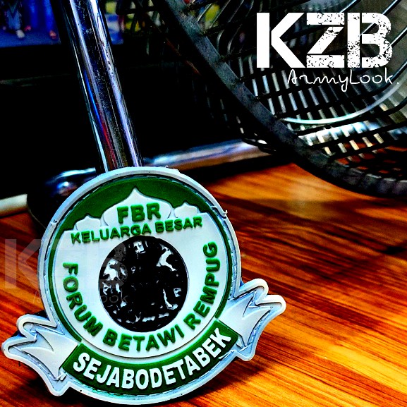 Patch Rubber Velcro FBR-Forum Betawi Rempug