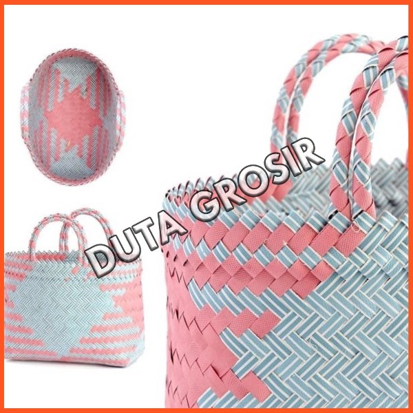 tas belanja anyam tas belanja sayur tas anyaman plastik