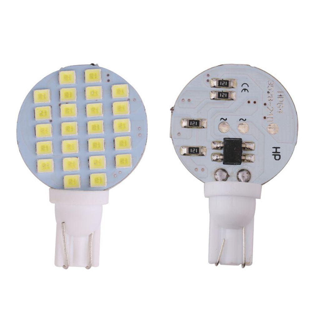 Populer 4 Pcs Lampu Plat Lis 4 Pcs Lampu Bohlam 12V COB LED Dome Map