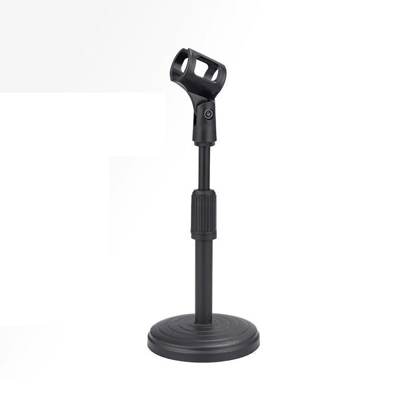 TaffStudio Stand Mikrofon Dekstop Disc Microphone Holder Adjustable Height L3