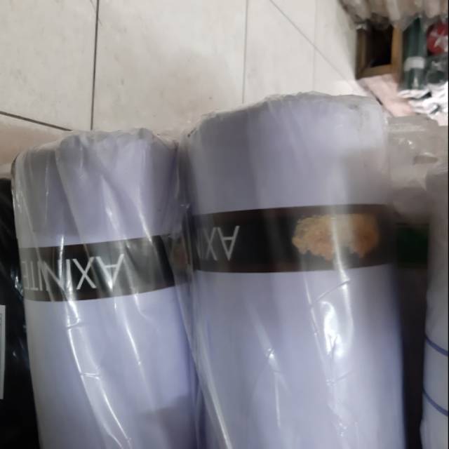 1roll=60Yards. Grosir Katun TC Oxford Axinite Putih.Lebar 150cm,  1pis=60yards. katun,Baju Seragam S