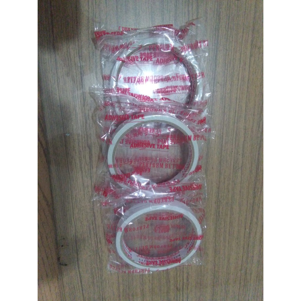 PALING BAIK!!! Promo Isolasi Double Tape 12 mm