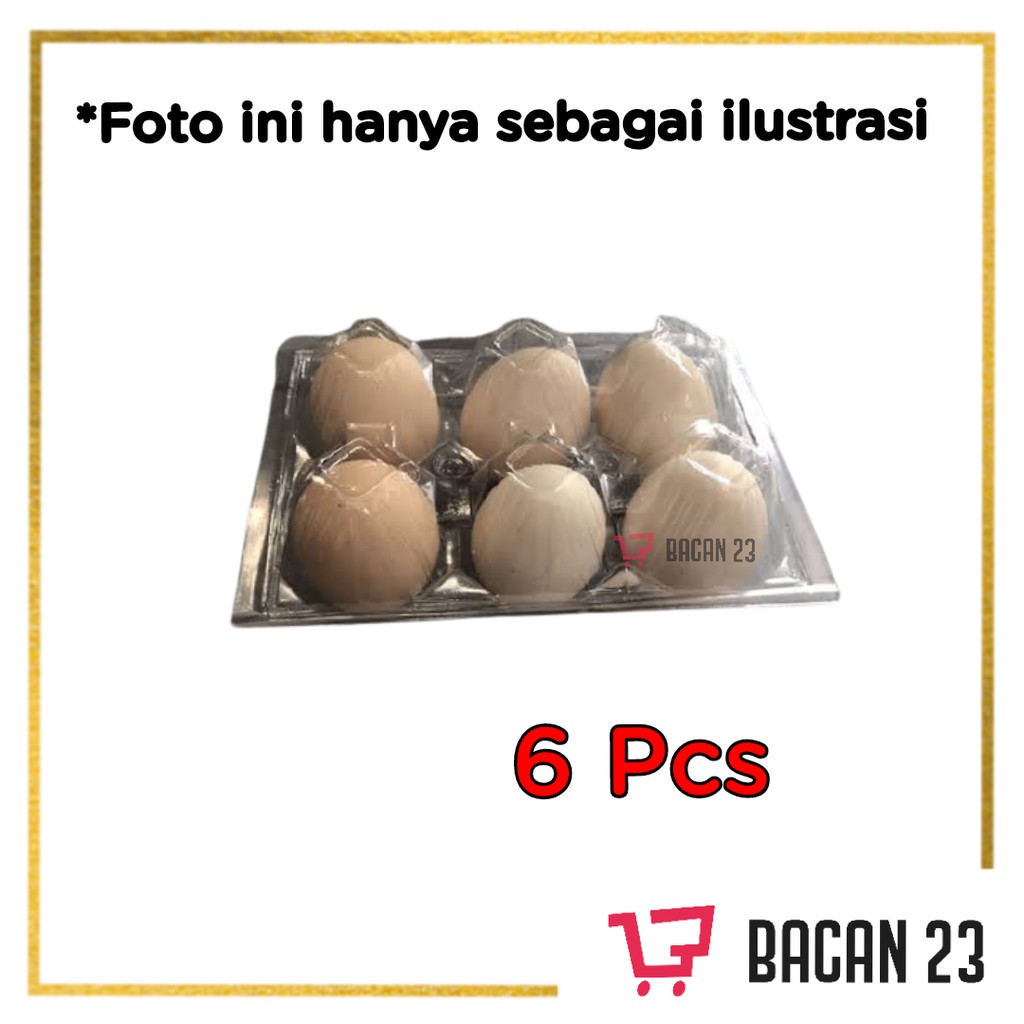 Telur Ayam Kampung ( 6 Pcs ) / Bacan 23 - Bacan23