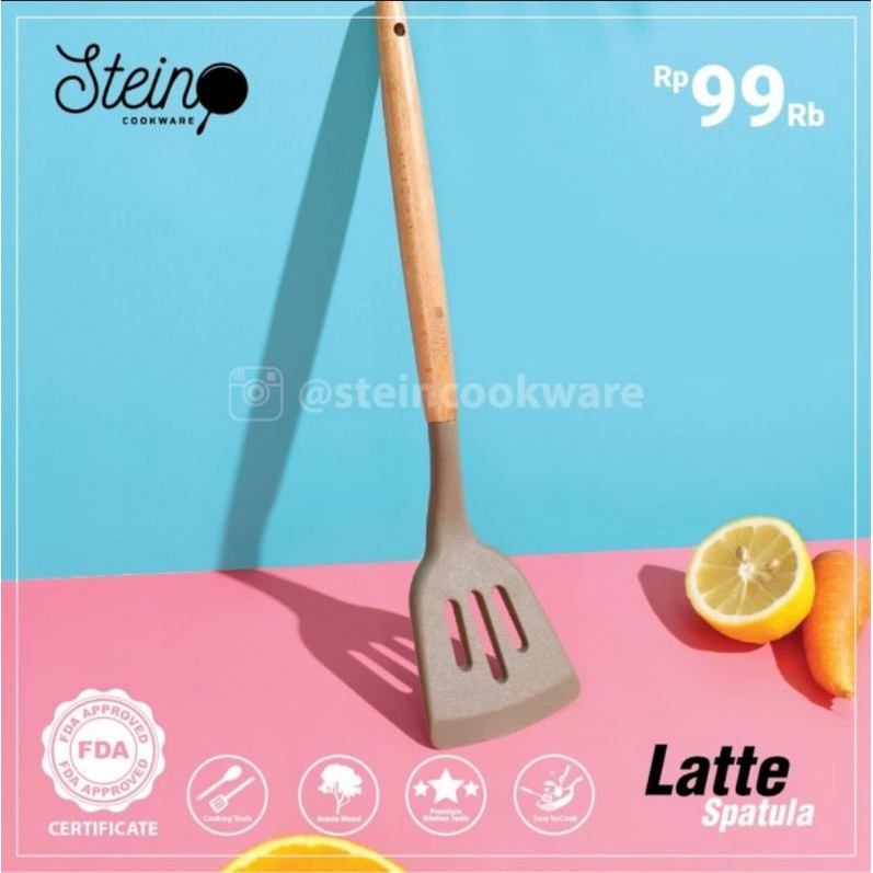 Steincooware Spatula Sutil Latte Stein Cookware