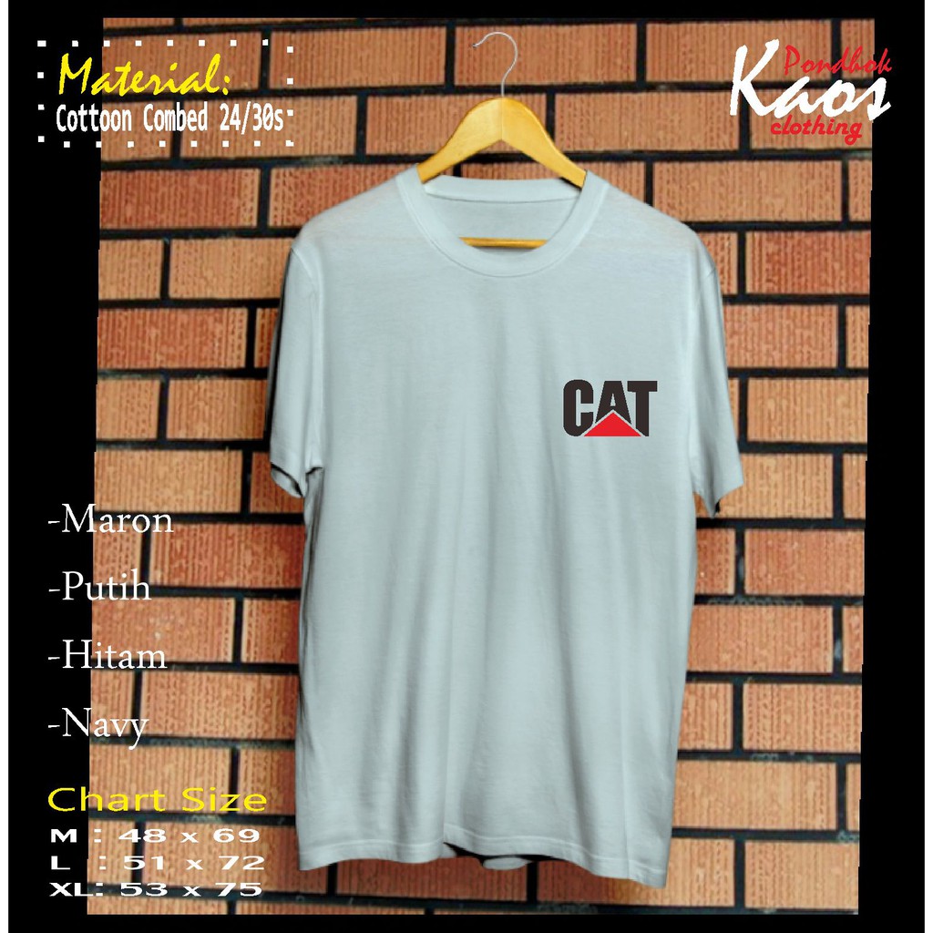 KAOS CATTERPILAR LOGO DADA