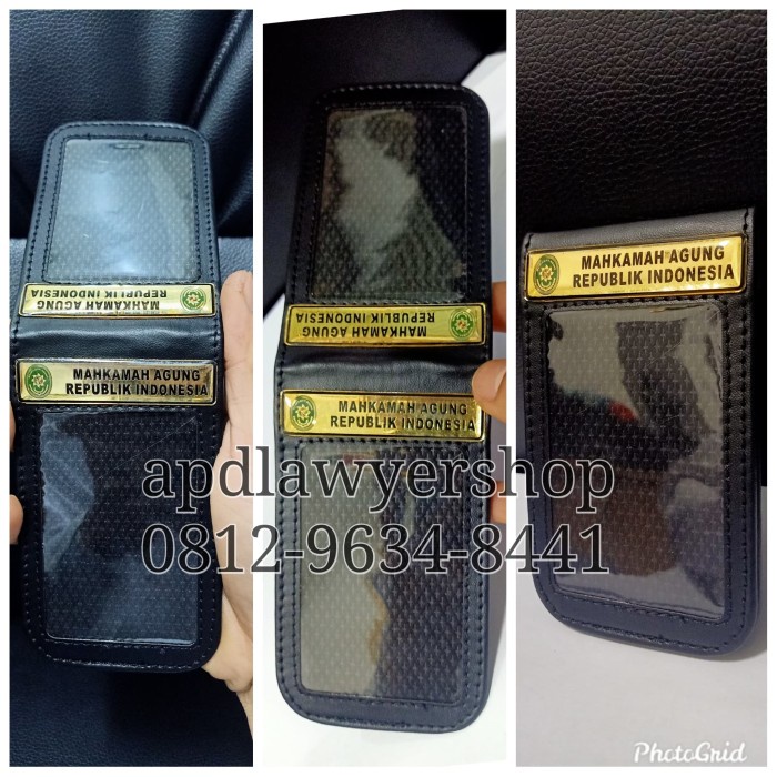 

Wow Name Tag Id Card Saku Dompet Kartu Saku Kulit Mahkamah Agung Ri Ma Ri Terbatas