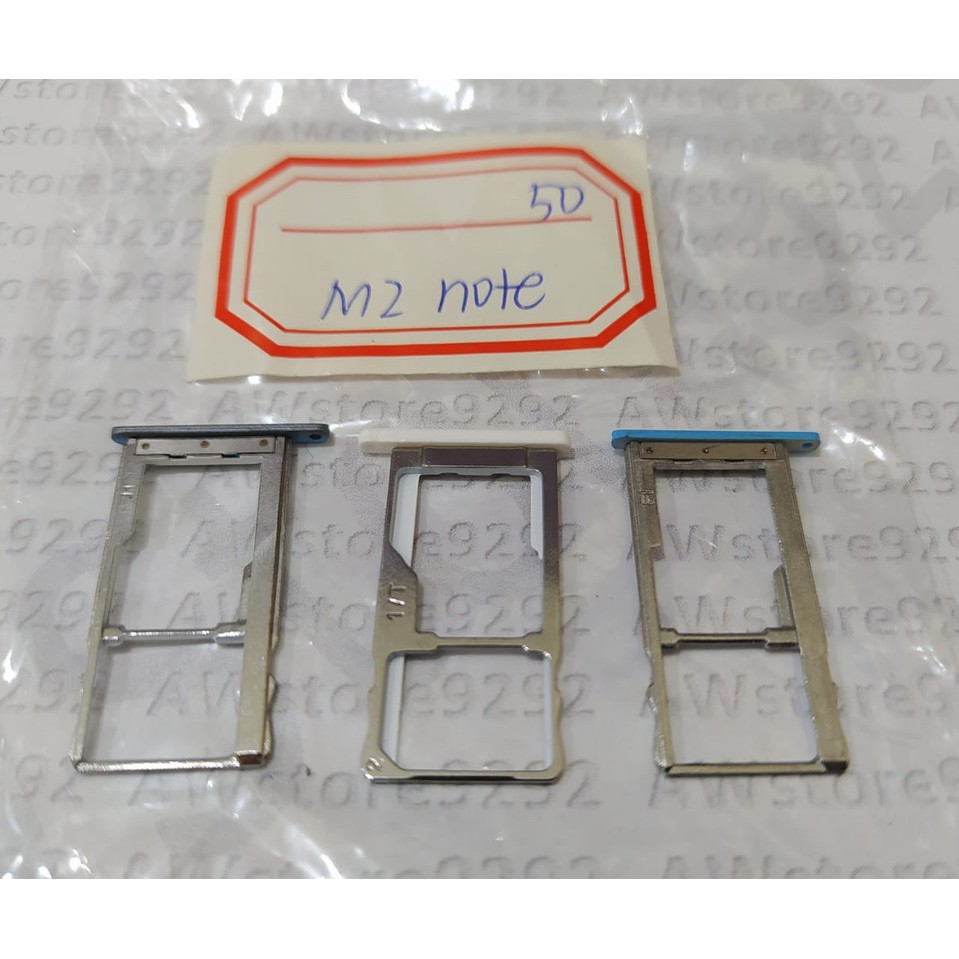 Slot Tempat Dudukan Kartu Simcard Sim card Lock Simtray Sim Tray Meizu M2 Note