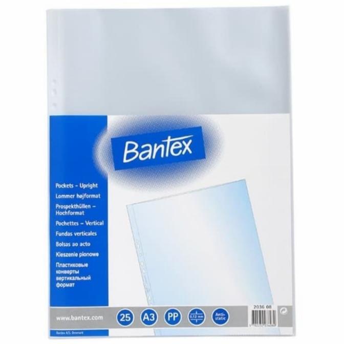 

Office & Stationery | Document Organizer | Pp Pocket Ukuran A3 Bantex Potrait | Best Seller