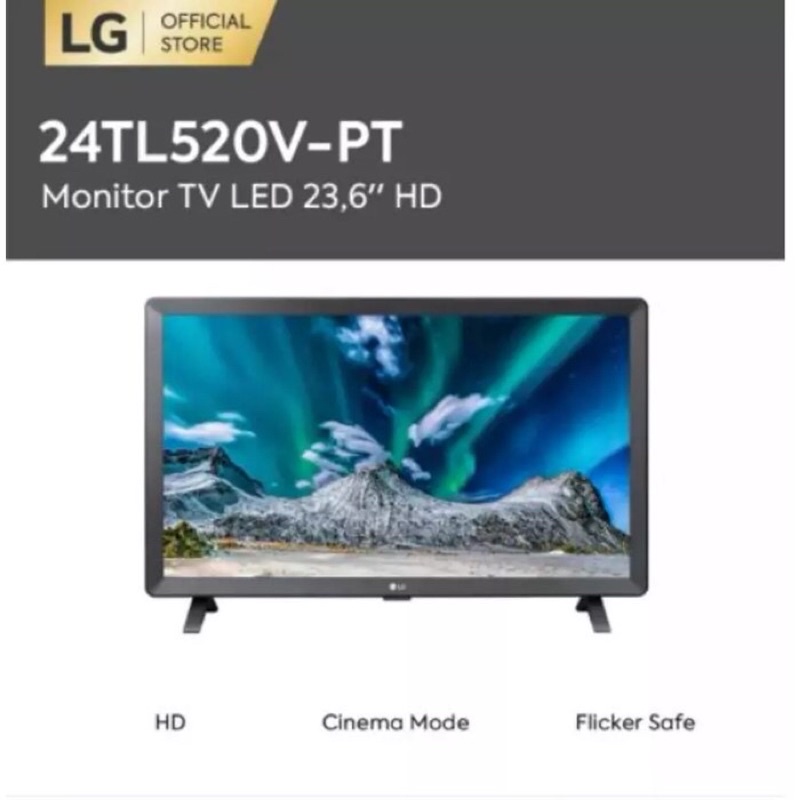 LG TV LED 24 Inch 24TL520V Digital TV
